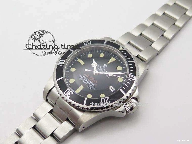 1217 SoftTouch Vintage Sea Dweller 1665 JKF Best Edition Double Red On Bracelet A 3980